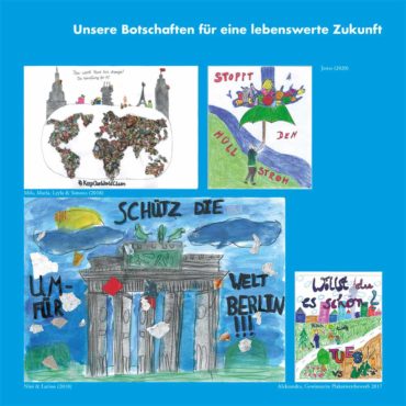 Plakatwettbewerb für Kinder, Umwelt, Zukunft, Ausstellung